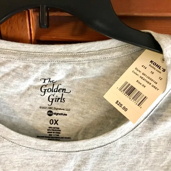 The Golden Girls - Stay Golden / graphic t-shirt. Size OX - Picture 2 of 2